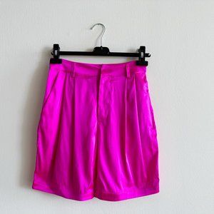 Retrofete Riri Shorts in Neon Pink